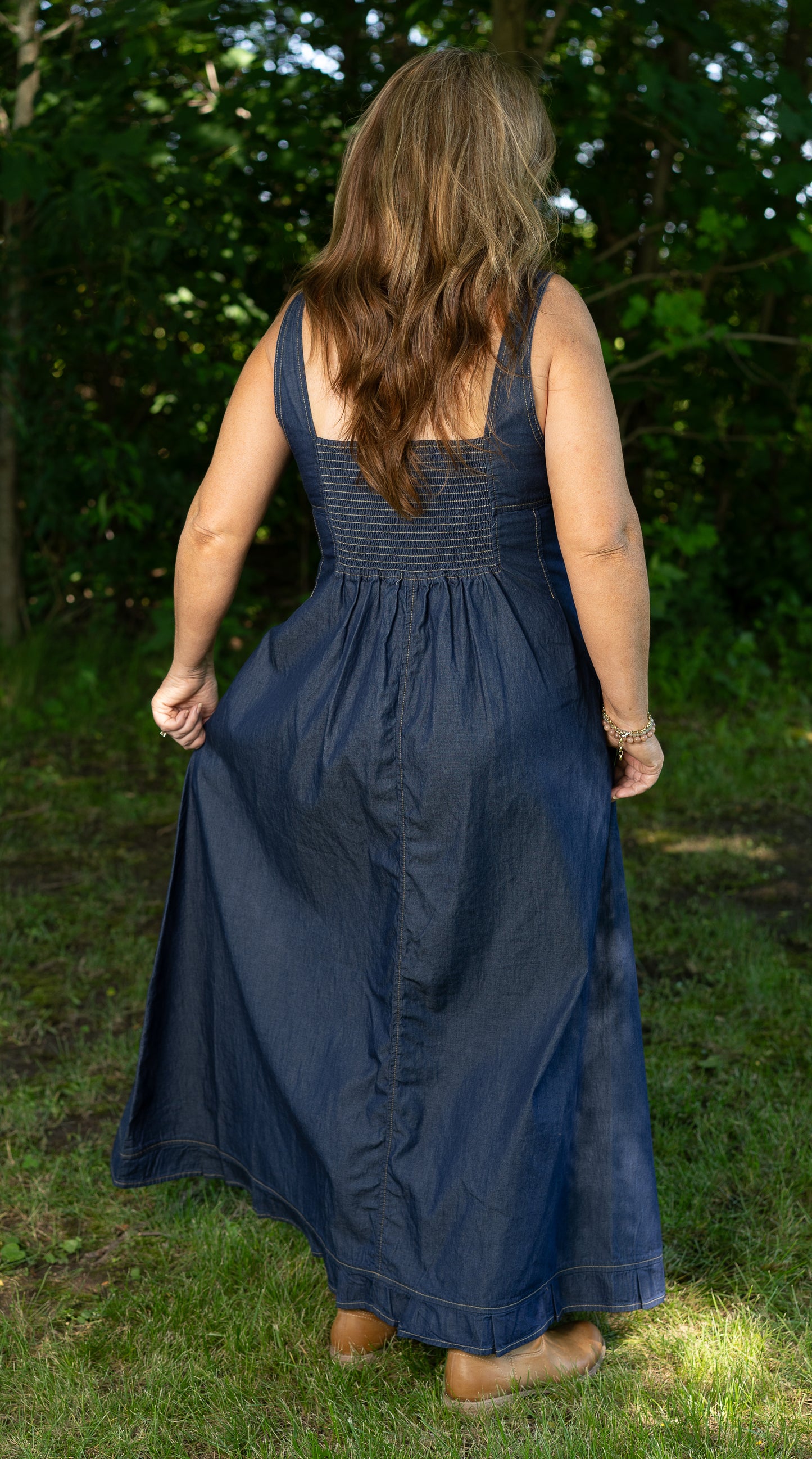 Prairie Denim Maxi