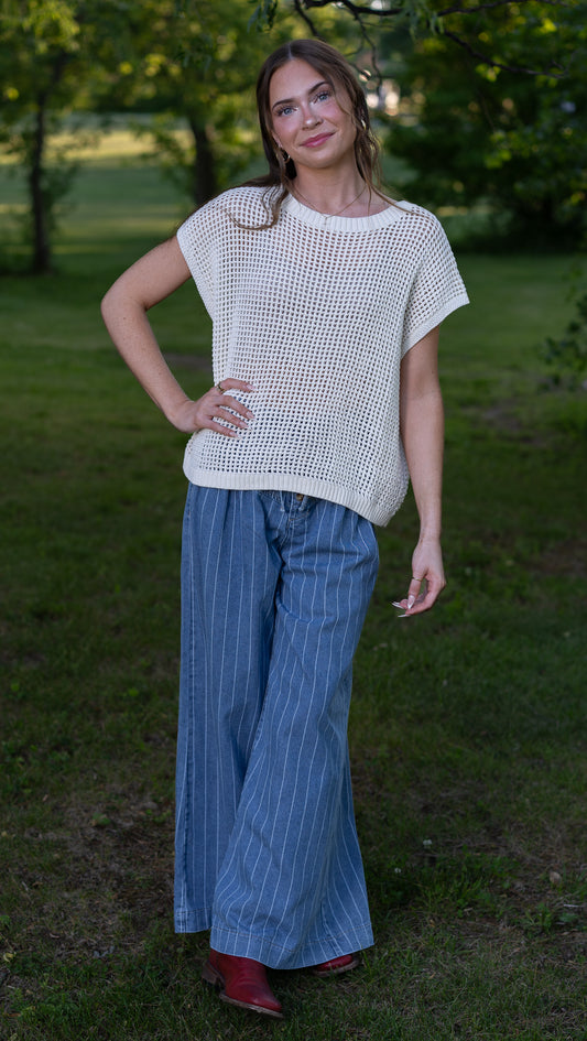 Coastal Drift Sweater