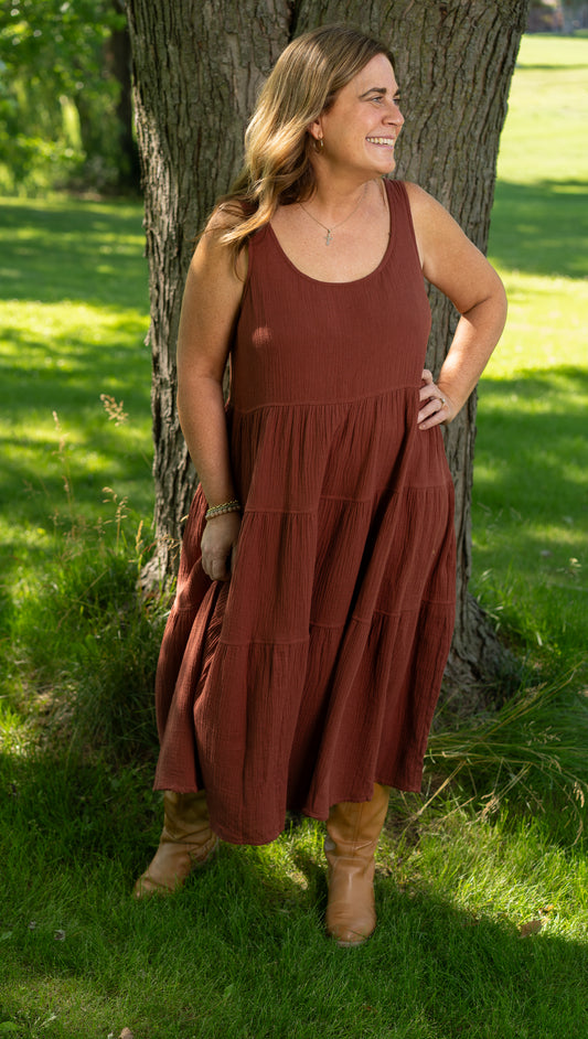 Willow Gauze Midi